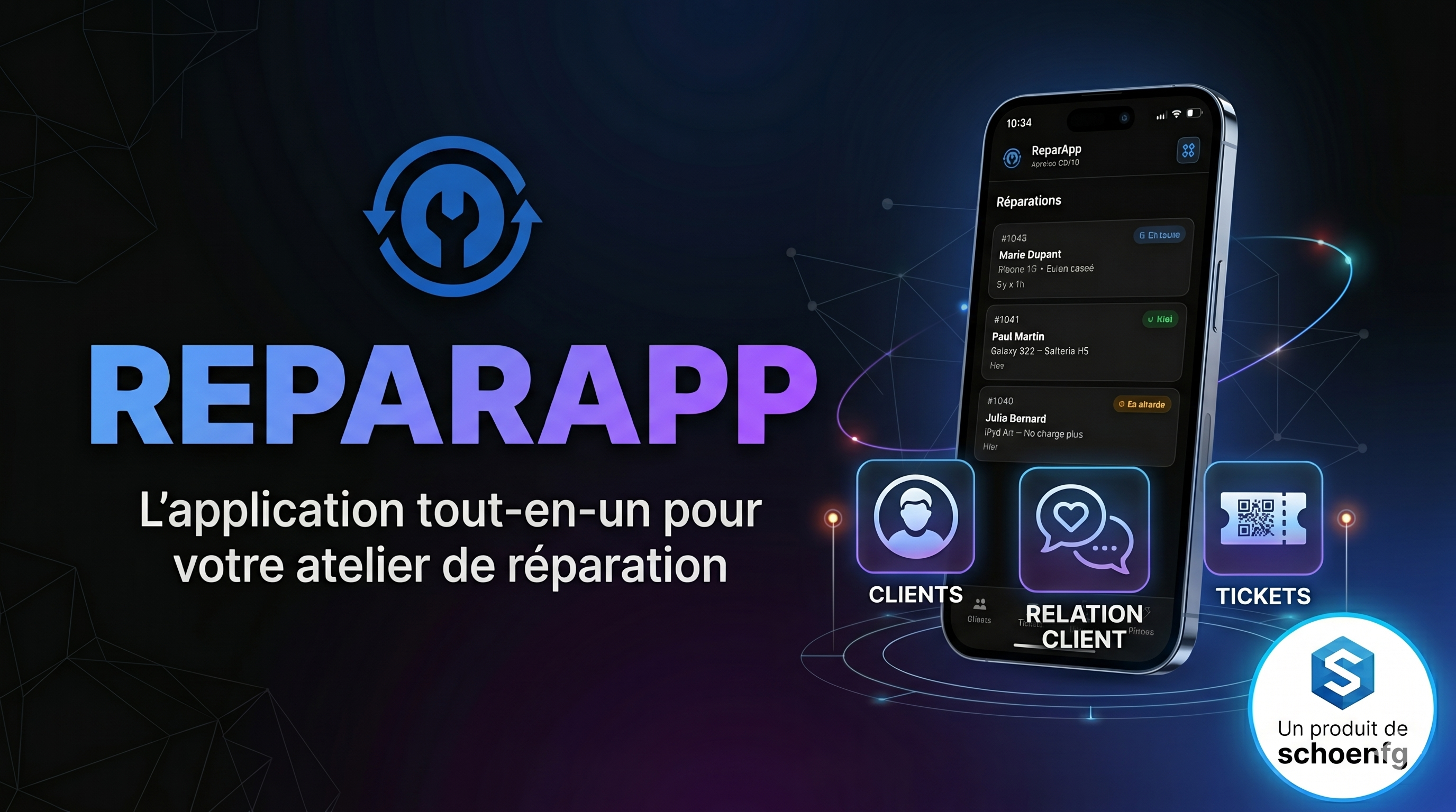 ReparApp — SaaS pour commerces de réparation