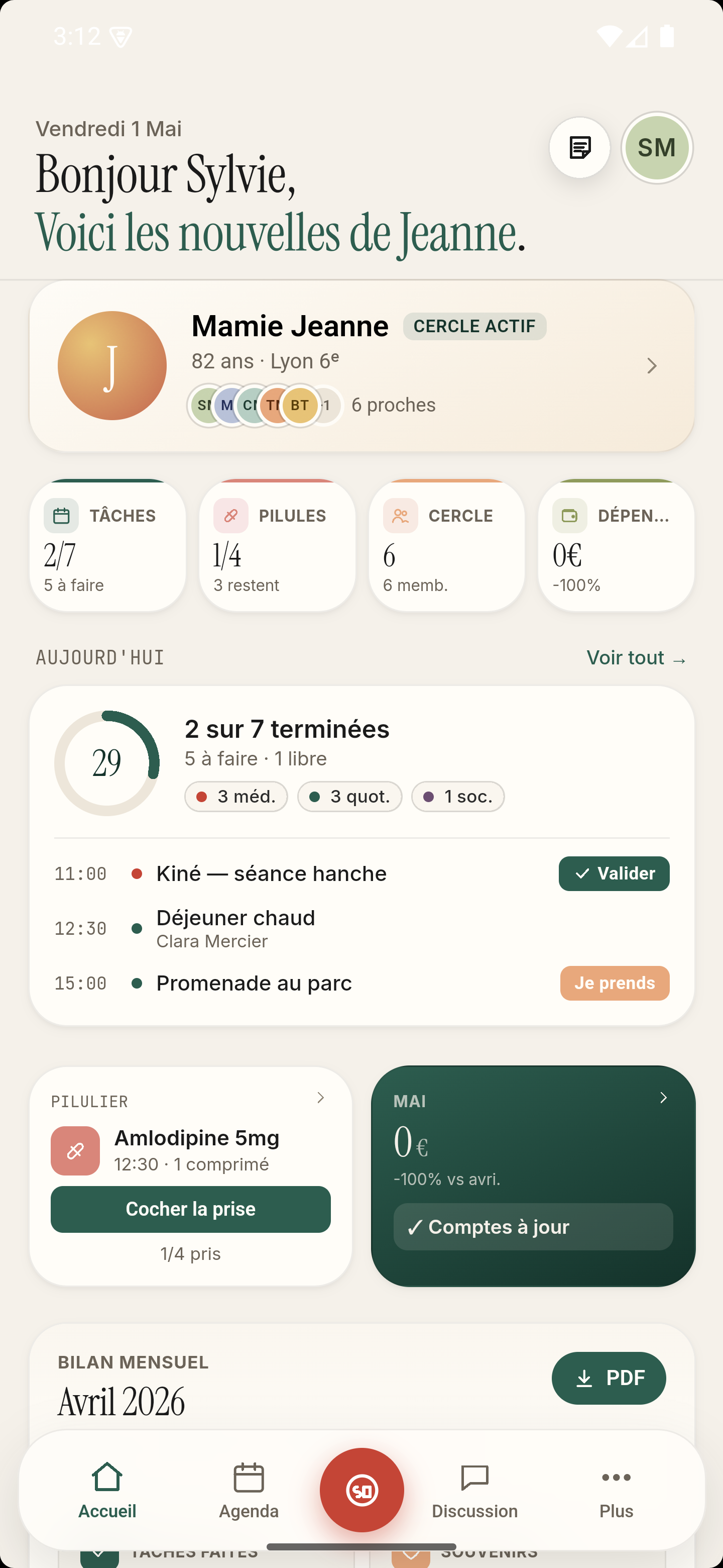 Weave — Cercle de soins numérique pour le maintien à domicile — miniature 2