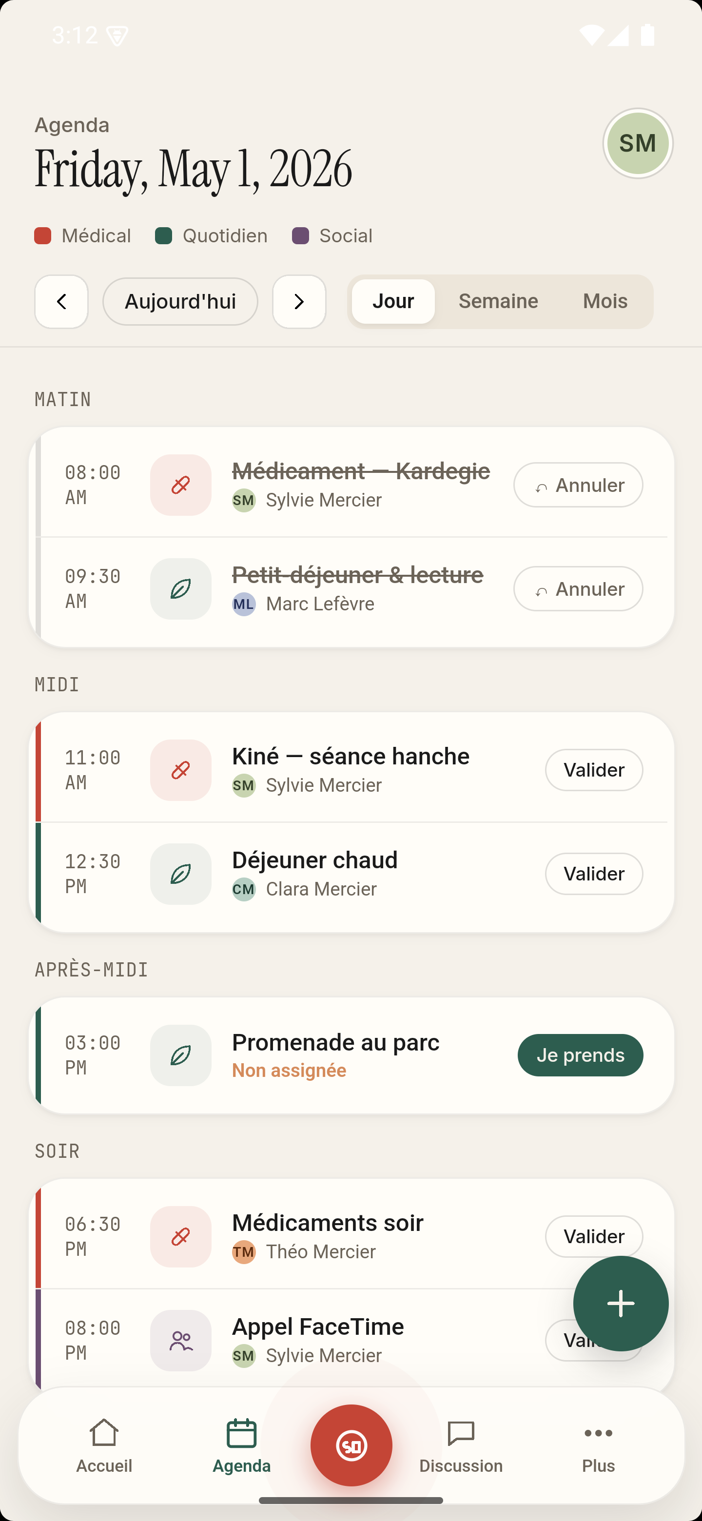 Weave — Cercle de soins numérique pour le maintien à domicile — miniature 4